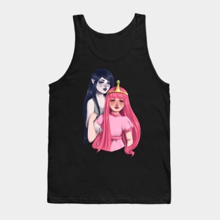 Marceline and Bubblegum princess Tank Top